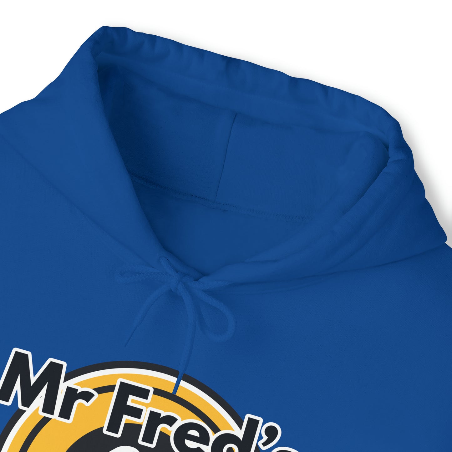 Pull-Over Hooded Sweatshirt Royal Blue