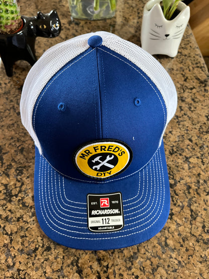 #1 Mr Fred's Logo Patch Trucker Hat